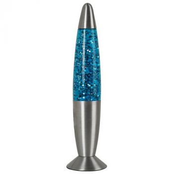 Eurolux H30BL, H30CL, H30GN, H30PI, H30RD Glitter Lamp (Multiple Colours/Finishes)