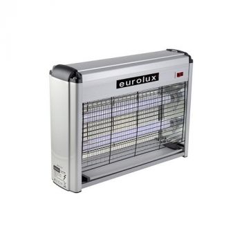 Eurolux H46 Insect Killer 2 X 10W Silver