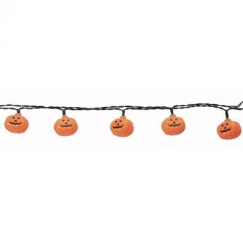 Eurolux WYN-HH2 10Pcs LED Pumpkin Light Battery Operated Pumpkin