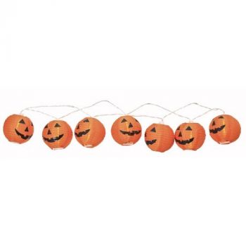 Eurolux WYN-HH5 10Pk LED Hallowen Pumpkin Light Battery Operated Pumpkin