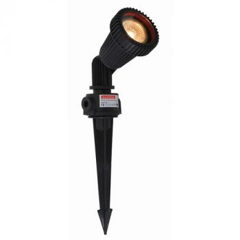 Eurolux O112 Plastic Spike GU10 Black