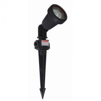 Eurolux O113 Plastic Spike MR16 Black