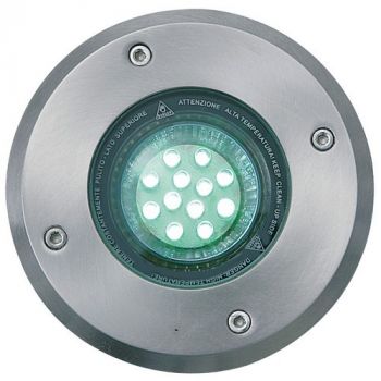 Eurolux O123SS Ground surface light 35W Stainless Steel G5.3 Satin Chrome