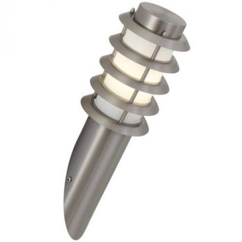 Eurolux O142SS Wall lamp stainless steel with grid Satin Chrome