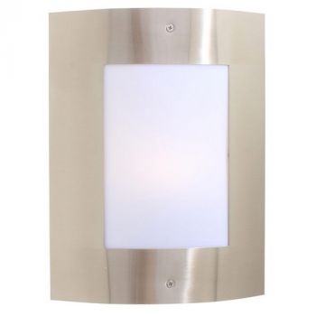 Eurolux O145SS Wall lamp IP44 stainless steel Satin Chrome