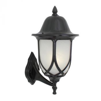 Eurolux O32B Wall Lantern Alabaster Black