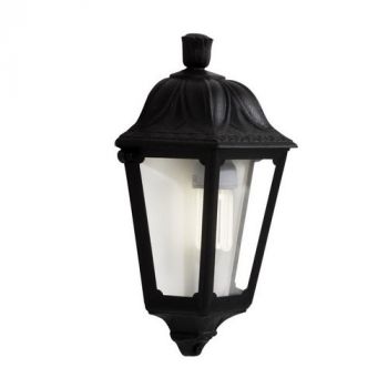 Eurolux O419BFU Fumagalli Iesse Lantern Half Wall Black