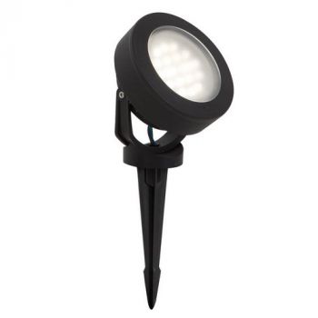 Eurolux O450BFU Fumagalli Tommy Spike Black Clear Gx53 LED Lamp 7W Black