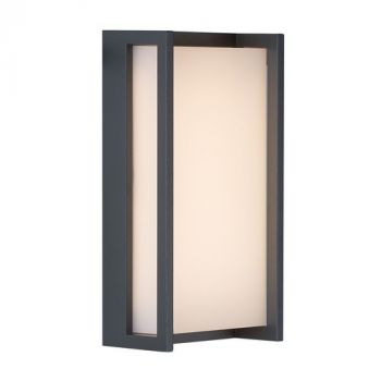 Eurolux O541 42 LED 18W 3000K Aluminium Wall Light Grey