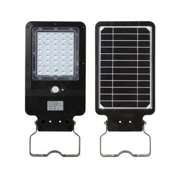 Eurolux O593 Solar Street Light Black