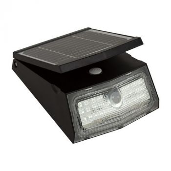 Eurolux O595 Solar Wall Light Black
