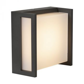 Eurolux WYN-O605 Qubo 8.5W 3000K Grey Aluminium Wall Light Grey