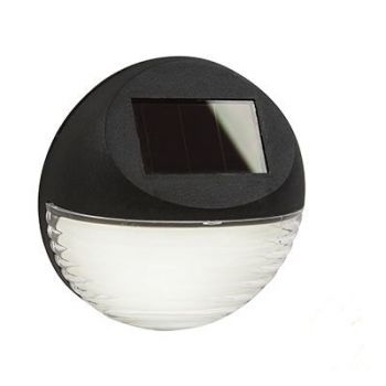 Eurolux O613 Solar Fence Or Door Lock Light Black