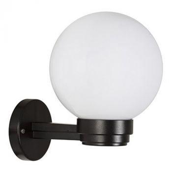 Eurolux O619O Outdoor 200mm Bowl Fitting Wall Mount Opal