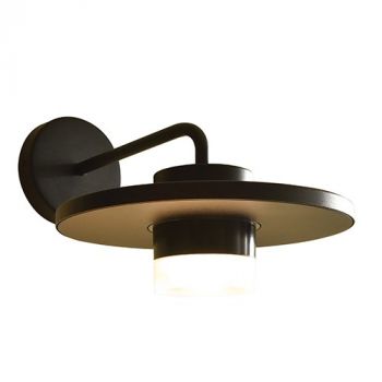 Eurolux O653 Plato 1LT Outdoor Wall Light LED 7W 3000K Black