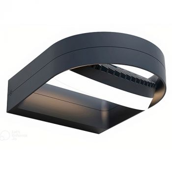 Eurolux O658 Fele Adjustable Outdoor Wall Light LED 13.5W Black
