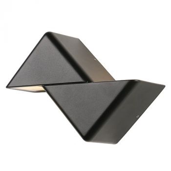 Eurolux O665 Triat Outdoor Wall Light Black LED 12w