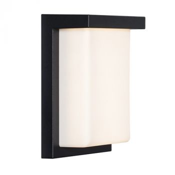 Eurolux O671 Lone Outdoor Wall Light Black LED 10w
