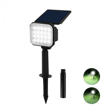 Eurolux O676 Solar Spot Light Black LED 4w