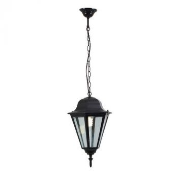 Eurolux WYN-O8B Lantern 6 Panel Chain Large Black