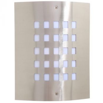 Eurolux O93SS Outdoor With Light Grid Stainless Steel Satin Chrome