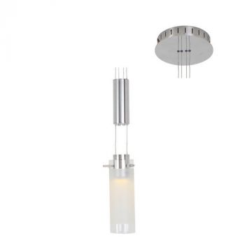 Eurolux P104 Aggius Pendant 1X6W LED Chrome