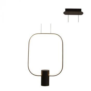 Eurolux P1139B Pendant Light 3000K Black