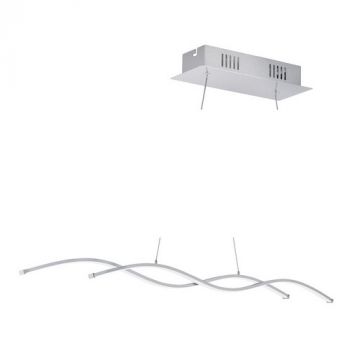 Eurolux P115 Lasana 2 Plastic White 1200 X 1200 Chrome