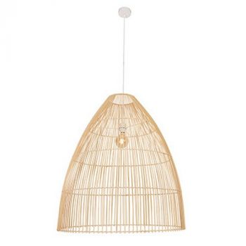 Eurolux P1272N Lup 800 Pendant Nature Woven Rattan E27 1x60w