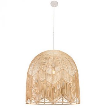 Eurolux P1274N Toulon N-450 Pendant Nature Woven Rattan E27 1x60w