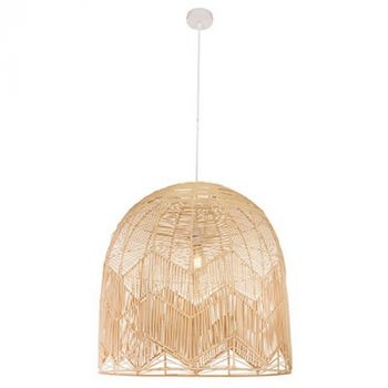 Eurolux P1275N Toulon N-600 Pendant Nature Woven Rattan E27 1x60w