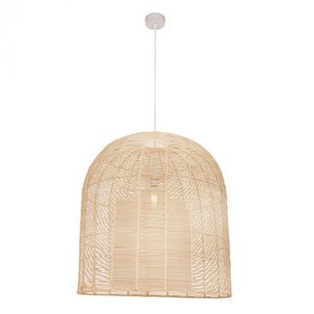 Eurolux P1283N Tesse 420 Pendant Nature Woven Rattan E27 1x60w