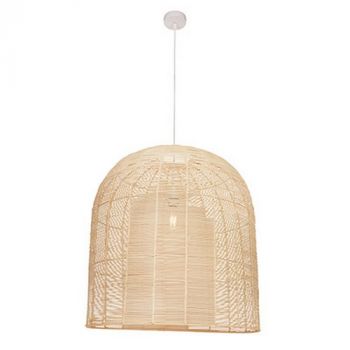 Eurolux P1284N Tesse 630 Pendant Nature Woven Rattan E27 1x60w