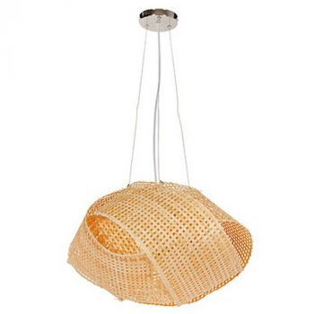 Eurolux P1288N Neda 350 Pendant Nature Woven Bamboo E27 1x60w