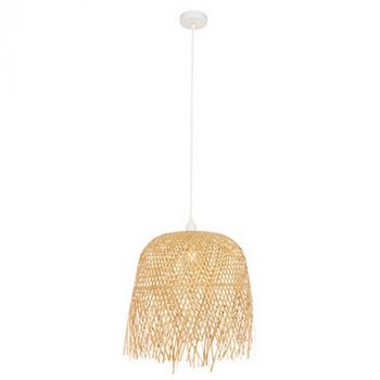 Eurolux P1290N Vesta Pendant Nature Woven Rattan E27 1x60w