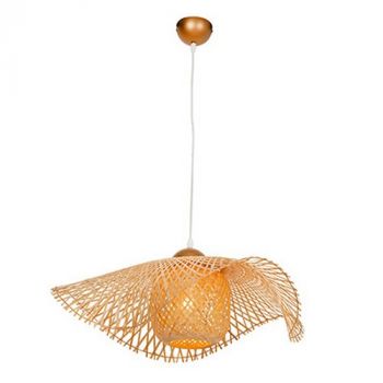 Eurolux P1294N Cronus 450 Pendant Nature Woven Bamboo E27 1x60w