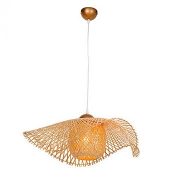 Eurolux P1295N Cronus 650 Pendant Nature Woven Bamboo E27 1x60w