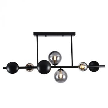 Eurolux P1333 Cosmic Array Pendant Black G9 LED 4x3w