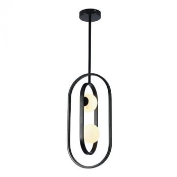 Eurolux P1359 Miro 2LT Pendant G9 2x3W Black