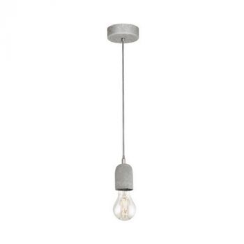 Eurolux P182 Silvares Pendant 60mm Concrete Grey Grey