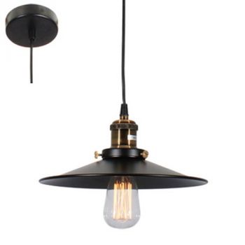 Eurolux P472 Pendant Blacksmith Black/Antique Brass