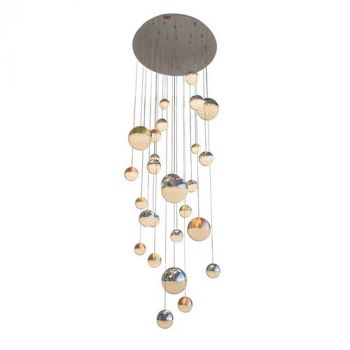Eurolux P562 LED 27 Light Pendant Gold/Rosegold/Silver