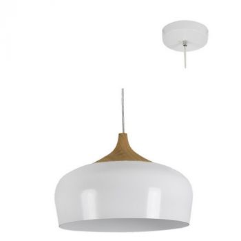 Eurolux P581W Pendant E27 60W White White