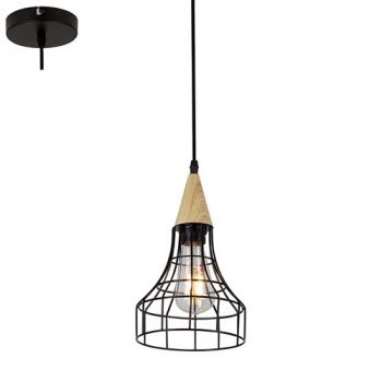 Eurolux P596 Vibrato Pendant 170mm Black Black