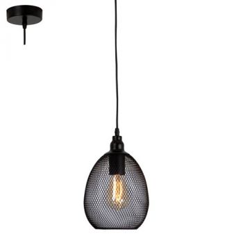 Eurolux P601 Pendant Metal Black Black