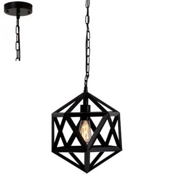 Eurolux P607 Pendant Metal Black Black