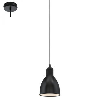 Eurolux P830B Priddy Black Pendant Black