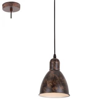 Eurolux P831C Priddy Copper Pendant Copper