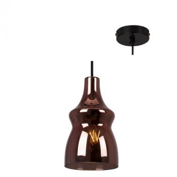 Eurolux P854C Larissa Pendant Transparent Copper 125mm Copper