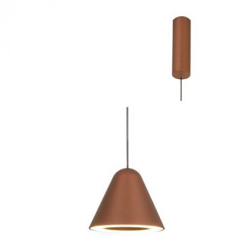 Eurolux WYN-P9001 Copper Pendant Pure Aluminium 11W LED 3000K Coffee